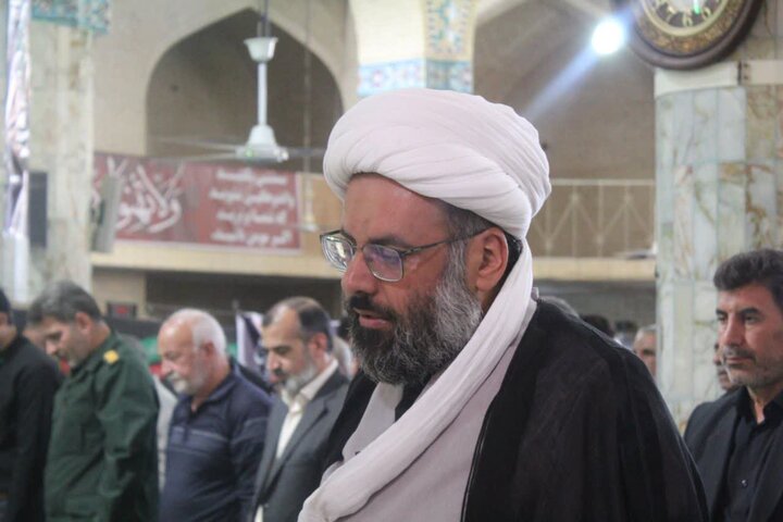 تصاویر/ نماز عبادی سیاسی جمعه شهرستان خاتم