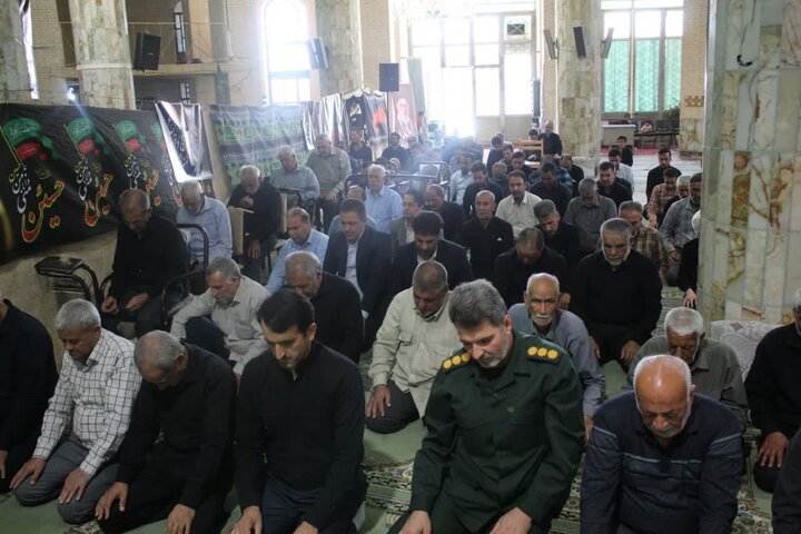 تصاویر/ نماز عبادی سیاسی جمعه شهرستان خاتم