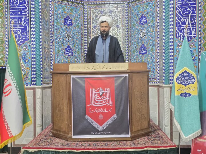 تصاویر/ نماز عبادی سیاسی جمعه شهرستان بهاباد