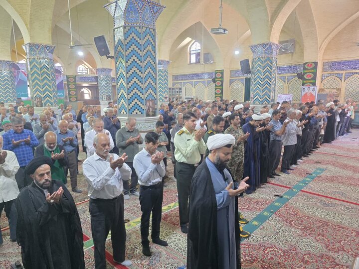 تصاویر/ نماز عبادی سیاسی جمعه شهرستان بهاباد