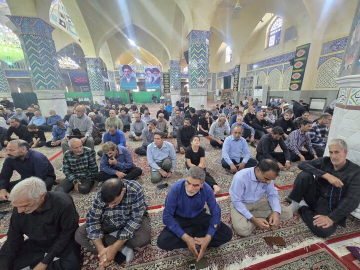 تصاویر/ نماز عبادی سیاسی جمعه شهرستان بهاباد
