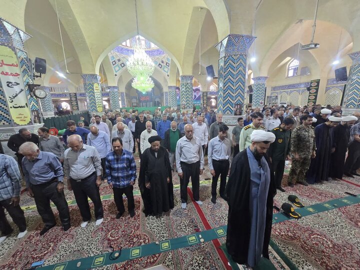 تصاویر/ نماز عبادی سیاسی جمعه شهرستان بهاباد