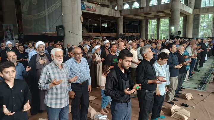 تصاویر/ نماز عبادی سیاسی جمعه در شهرستان چالوس