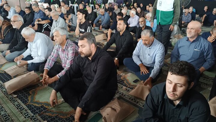 تصاویر/ نماز عبادی سیاسی جمعه در شهرستان چالوس