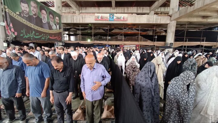 تصاویر/ نماز عبادی سیاسی جمعه در شهرستان چالوس