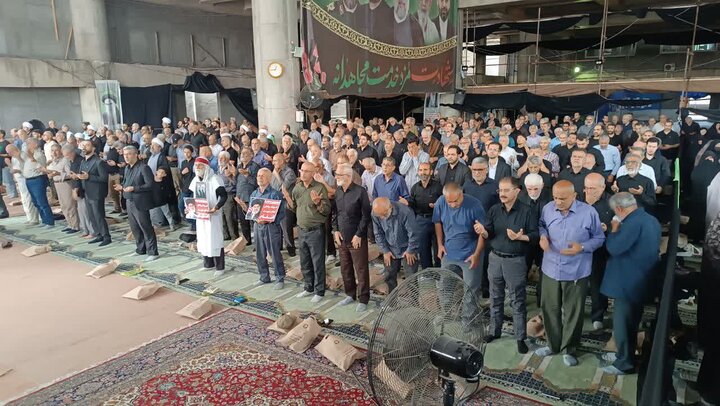 تصاویر/ نماز عبادی سیاسی جمعه در شهرستان چالوس