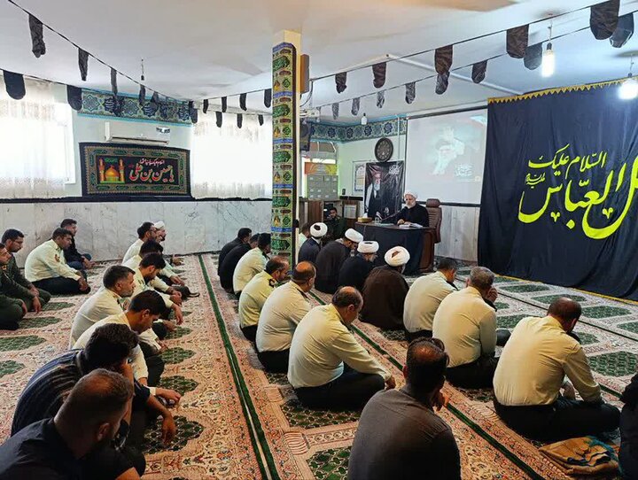 تصاویر/برگزاری مراسم شهادت قائد امت در ساوه