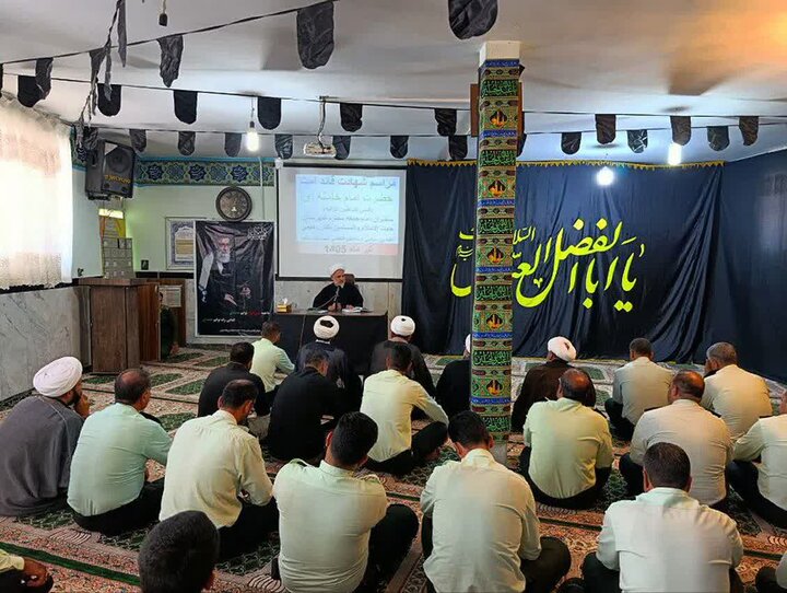 تصاویر/برگزاری مراسم شهادت قائد امت در ساوه