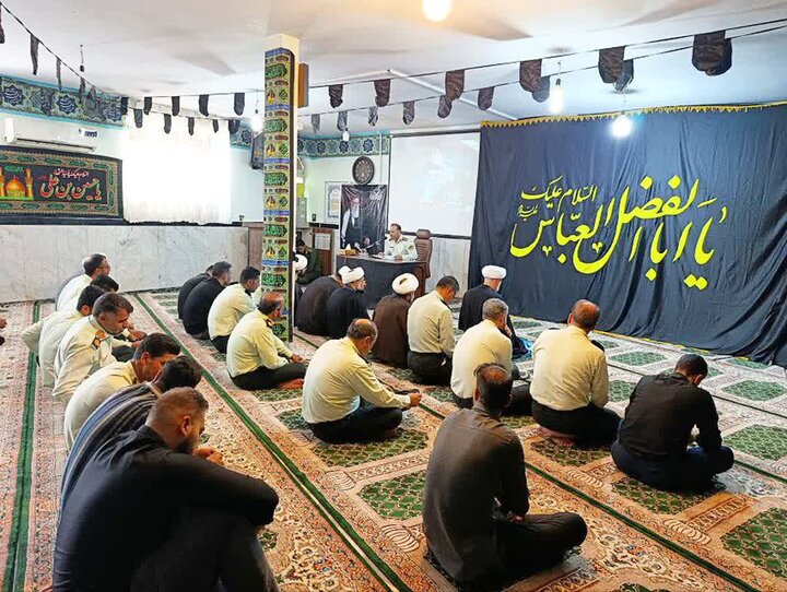 تصاویر/برگزاری مراسم شهادت قائد امت در ساوه