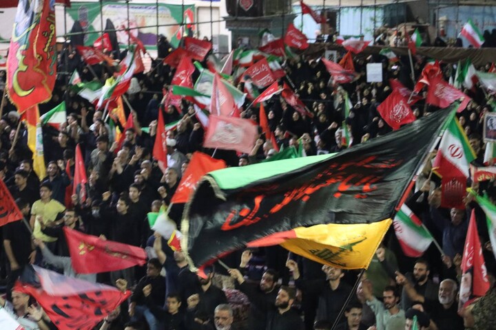 تجمع امت حزب الله و خونخواه ولایت اهواز به مناسبت هفتم شهادت رهبر انقلاب