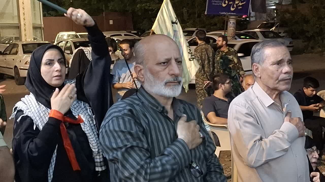سومین آیین تجلیل از خادمان حسینی در میدان شهید اردهال کاشان برگزارشد