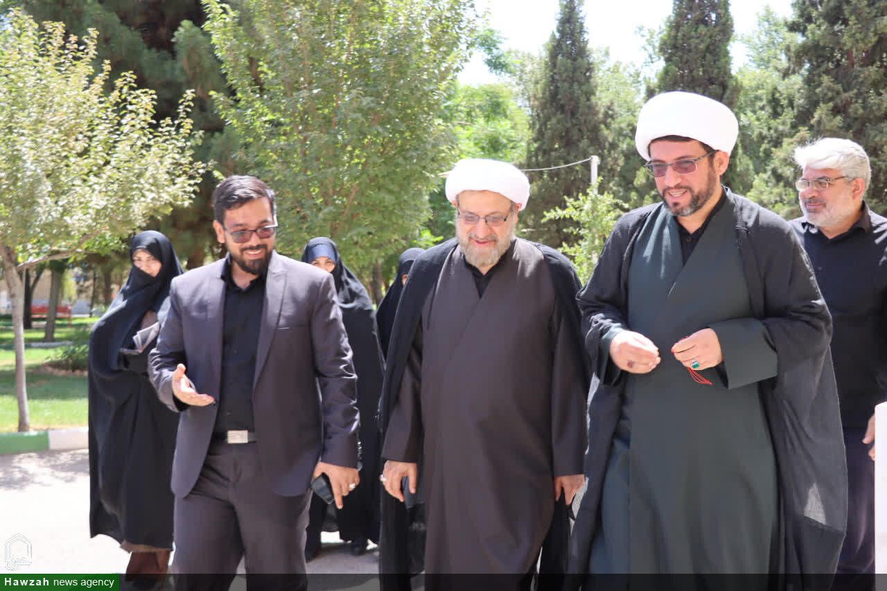 بازدید رئیس دفتر تبلیغات اسلامی از موسسه معصومیه خواهران