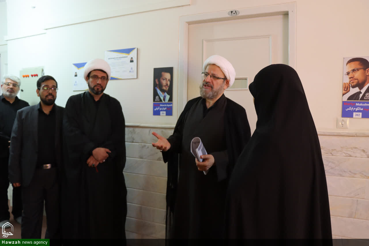 بازدید رئیس دفتر تبلیغات اسلامی از موسسه معصومیه خواهران