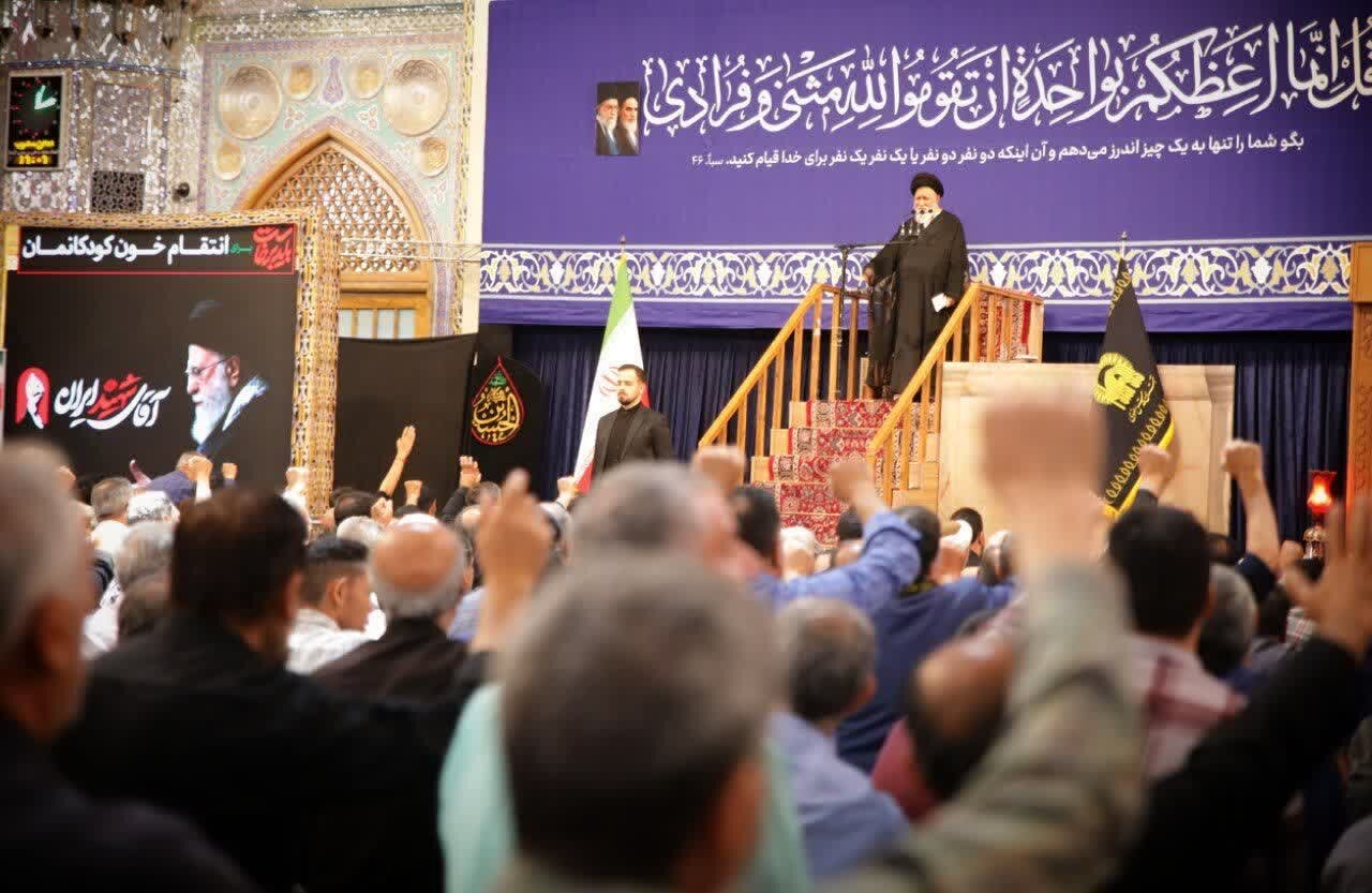 مقاومت، راه تحقق خونخواهی رهبر شهید است/ تشییع رهبر شهید، وحدت امت اسلامی را به نمایش گذاشت