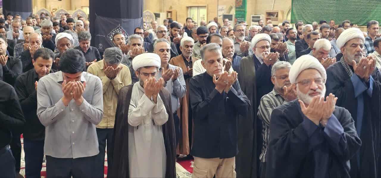 نمازجمعه امروز شهر کنگان به روایت تصاویر