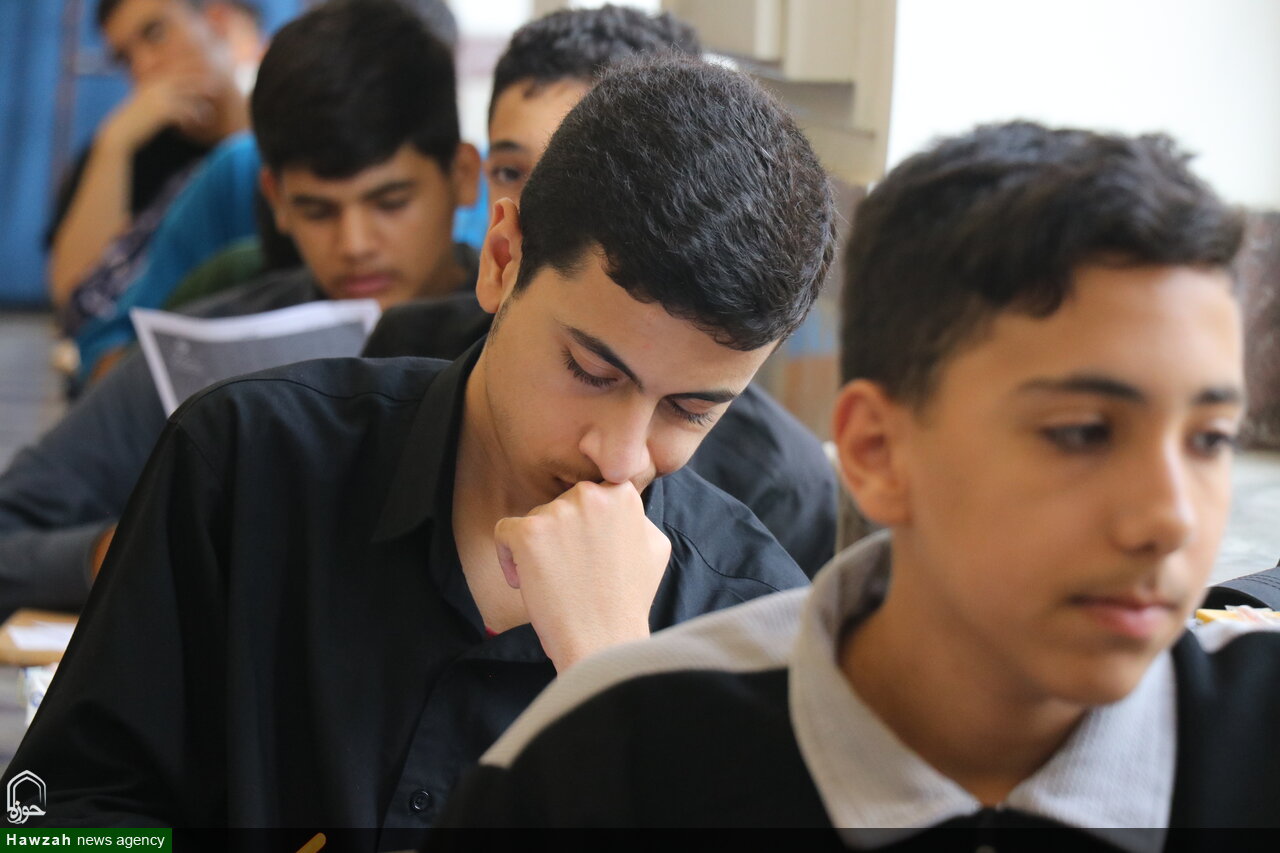 تصاویر | مرحله نخست آزمون پذیرش حوزه علمیه استان گلستان