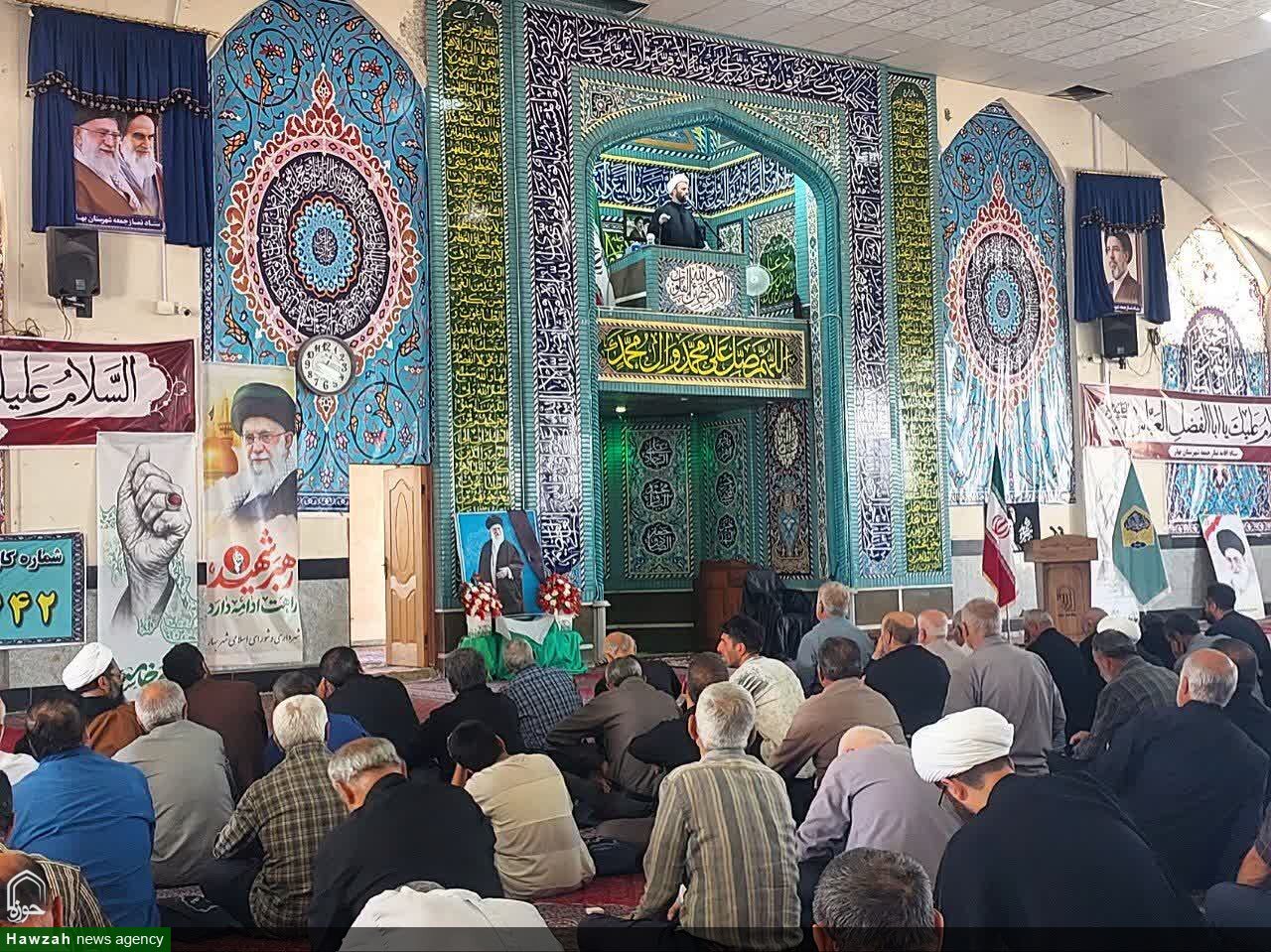 تصاویر/ اقامه نماز جمعه در شهر بهار