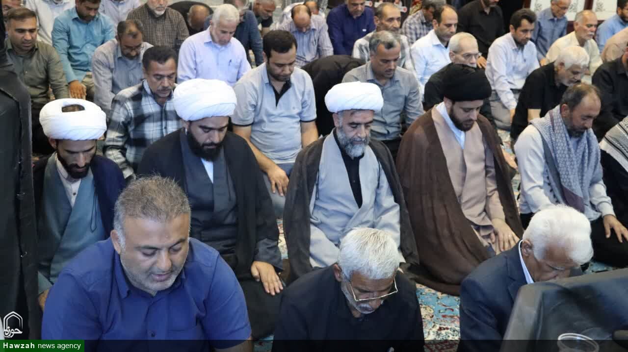 نماز جمعه خارگ به روایت تصویر