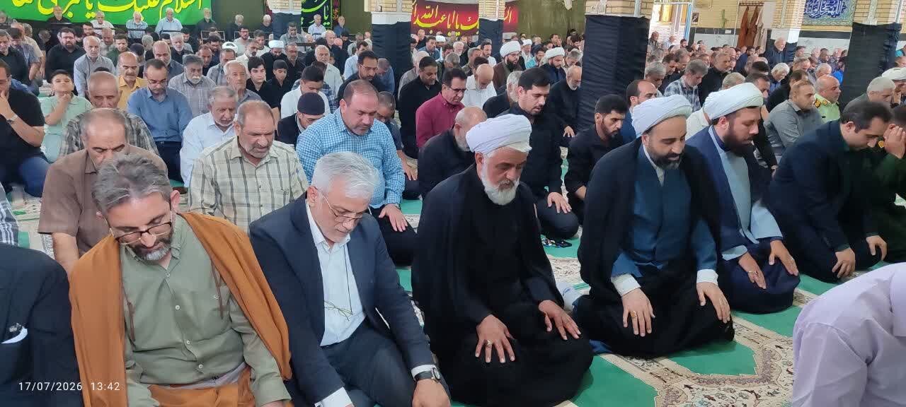 تصاویر/ اقامه نماز عبادی سیاسی جمعه در زرندیه
