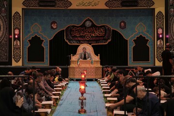 تصاویر/  محفل قرآنی یادبود آقای شهید ایران در مسجد مقدس جمکران