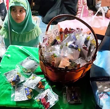 برپایی موکب «رزق عفاف و حجاب» در میانه
