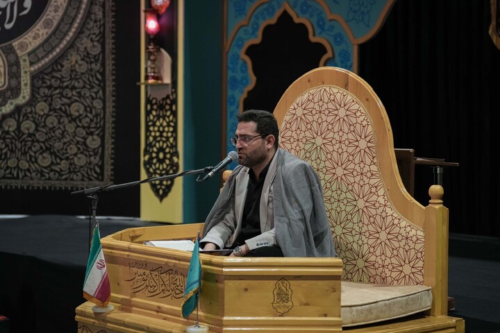 تصاویر/  محفل قرآنی یادبود آقای شهید ایران در مسجد مقدس جمکران