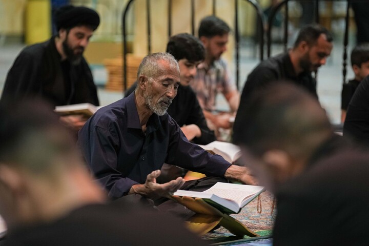 تصاویر/  محفل قرآنی یادبود آقای شهید ایران در مسجد مقدس جمکران