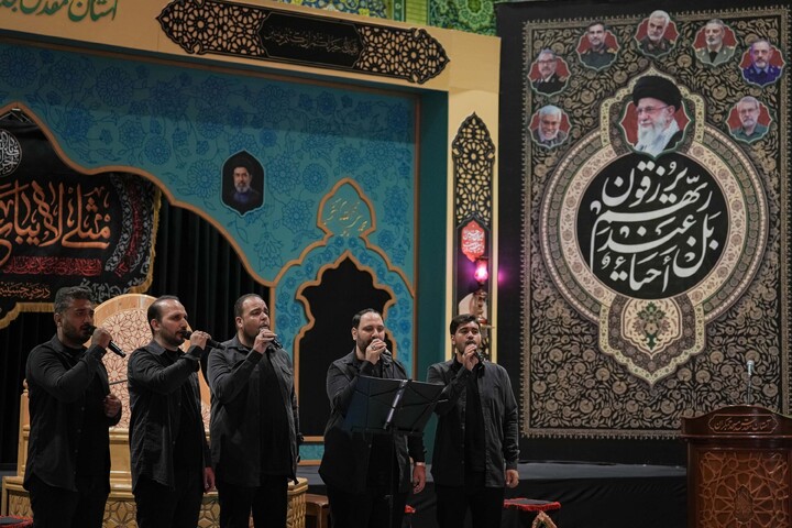 تصاویر/  محفل قرآنی یادبود آقای شهید ایران در مسجد مقدس جمکران