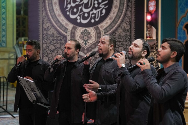 تصاویر/  محفل قرآنی یادبود آقای شهید ایران در مسجد مقدس جمکران