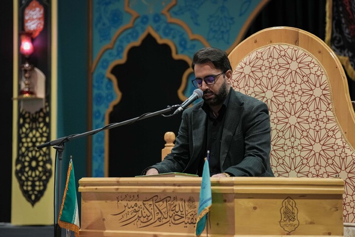 تصاویر/  محفل قرآنی یادبود آقای شهید ایران در مسجد مقدس جمکران