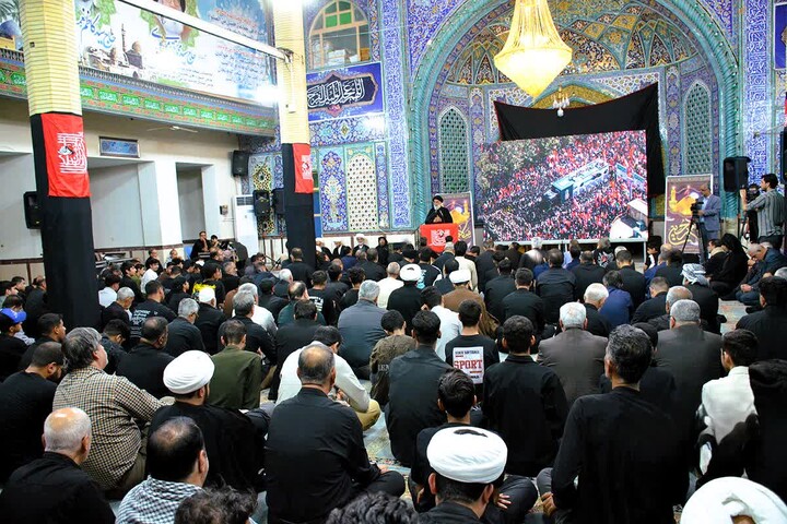 مراسم بزرگداشت آقای شهید ایران در شهرستان خرمشهر