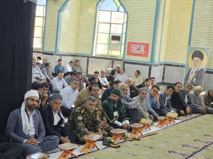 تصاویر/ آیین گرامیداشت رهبر شهید در شهرستان سنقر