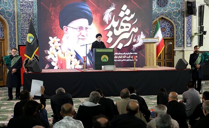 تصاویر/  مراسم گرامیداشت رهبر شهید در حرم حضرت عبدالعظیم(ع)