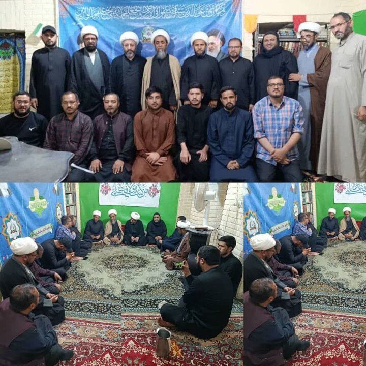 انجمنِ طلابِ کھرمنگ قم کی علمائے نجف کے ساتھ نشست