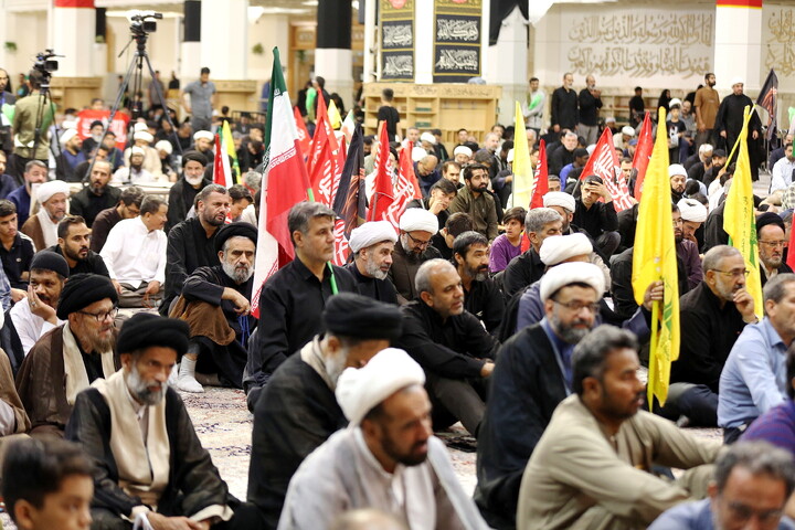 تصاویر/ مراسم  گرامی‌داشت  قــائـد امــت شهید امام خامنه ای از سوی نهادهای بین المللی