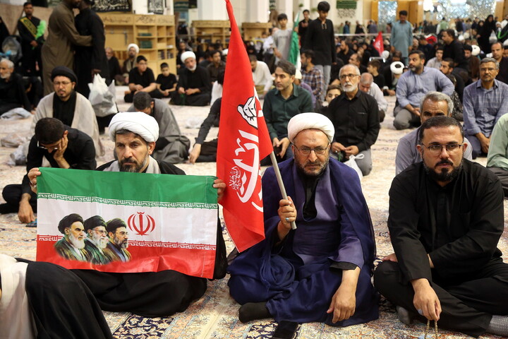 تصاویر/ مراسم  گرامی‌داشت  قــائـد امــت شهید امام خامنه ای از سوی نهادهای بین المللی