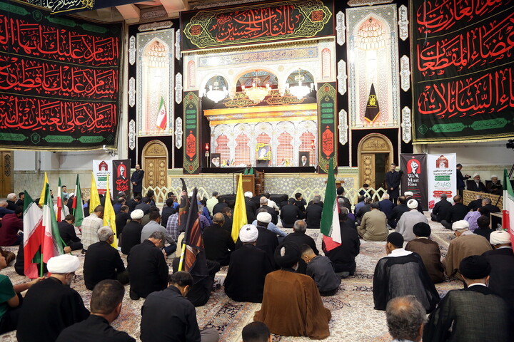 تصاویر/ مراسم  گرامی‌داشت  قــائـد امــت شهید امام خامنه ای از سوی نهادهای بین المللی