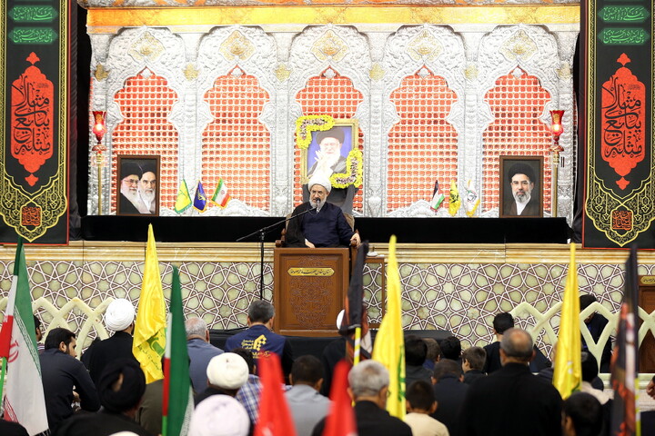 تصاویر/ مراسم  گرامی‌داشت  قــائـد امــت شهید امام خامنه ای از سوی نهادهای بین المللی