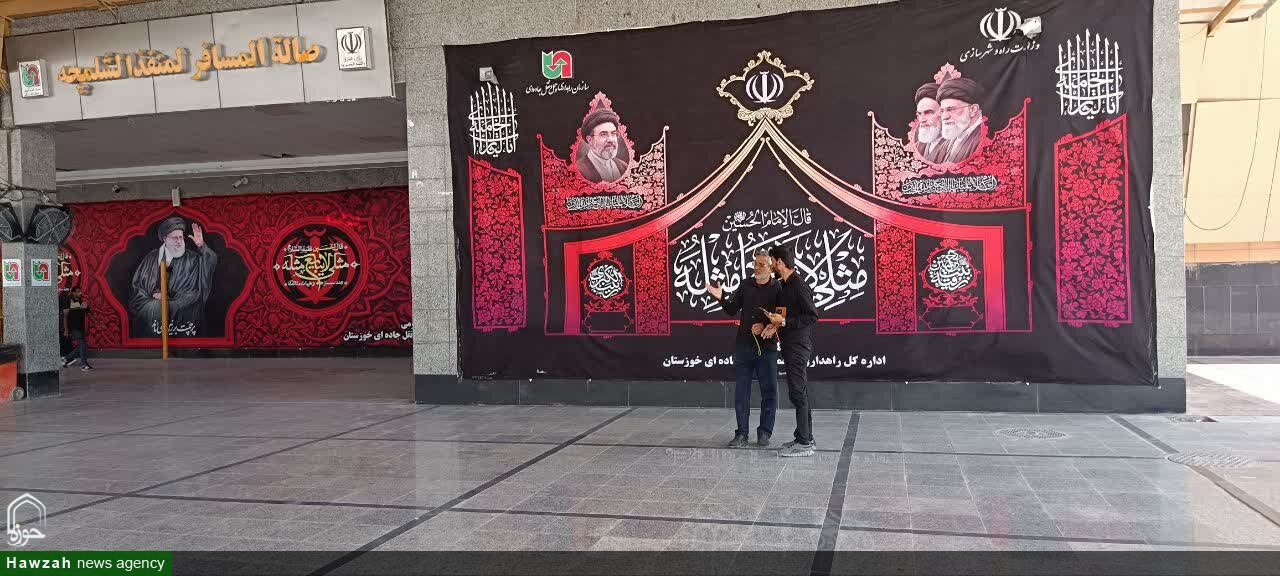 بازدید نماینده ولی‌فقیه در خوزستان از مرز بین‌المللی شلمچه در عراق