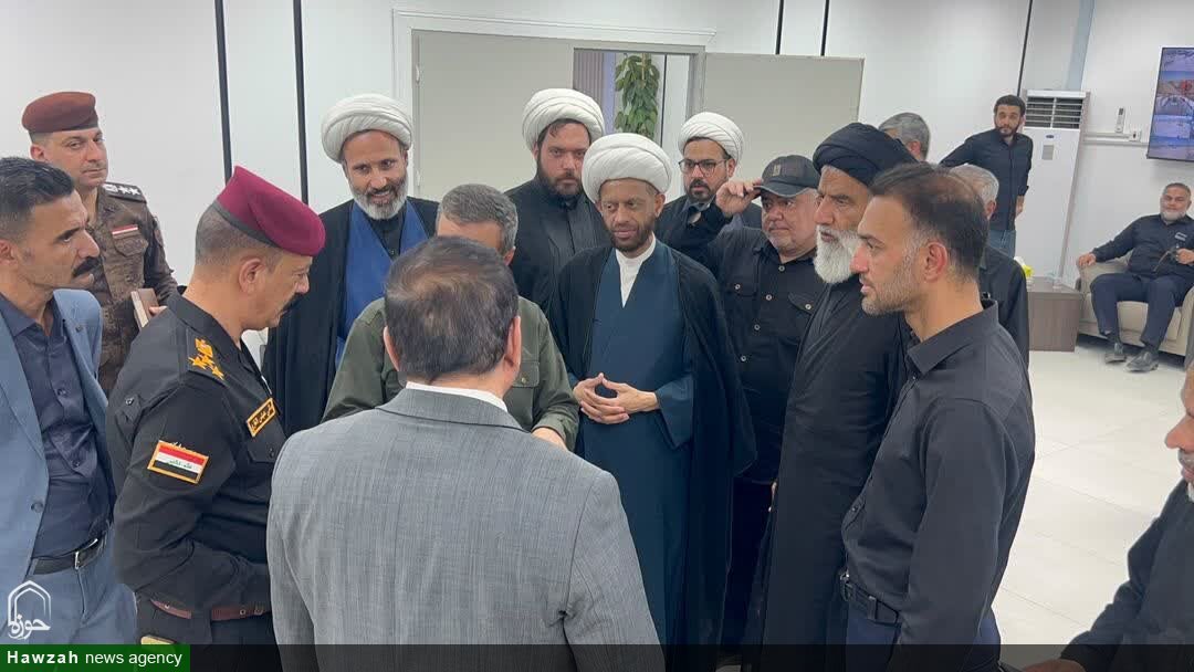 بازدید نماینده ولی‌فقیه در خوزستان از مرز بین‌المللی شلمچه در عراق