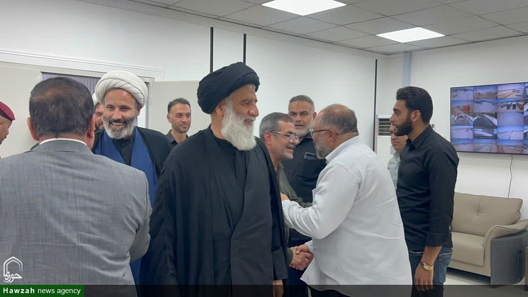 بازدید نماینده ولی‌فقیه در خوزستان از مرز بین‌المللی شلمچه در عراق