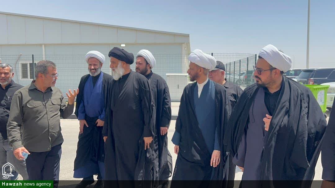 بازدید نماینده ولی‌فقیه در خوزستان از مرز بین‌المللی شلمچه در عراق