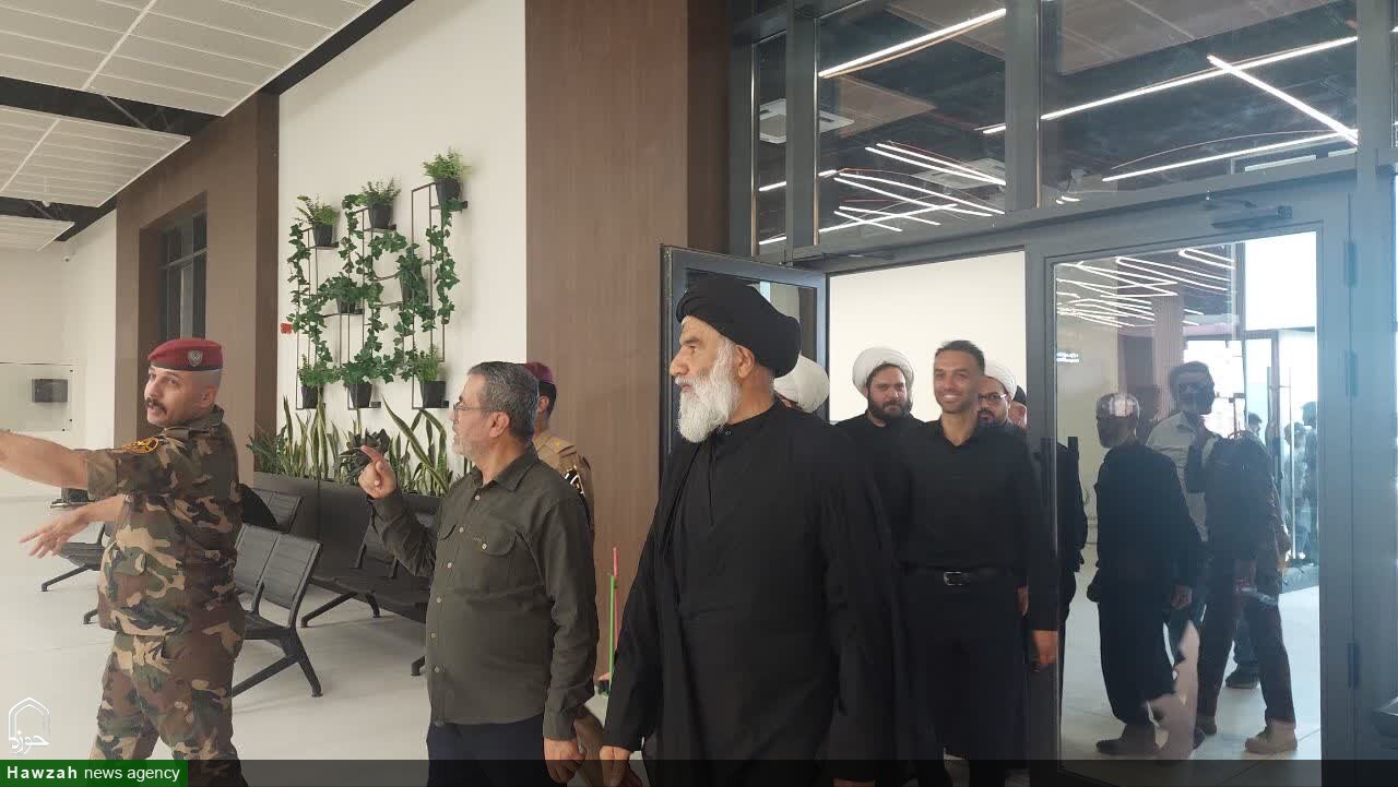بازدید نماینده ولی‌فقیه در خوزستان از مرز بین‌المللی شلمچه در عراق