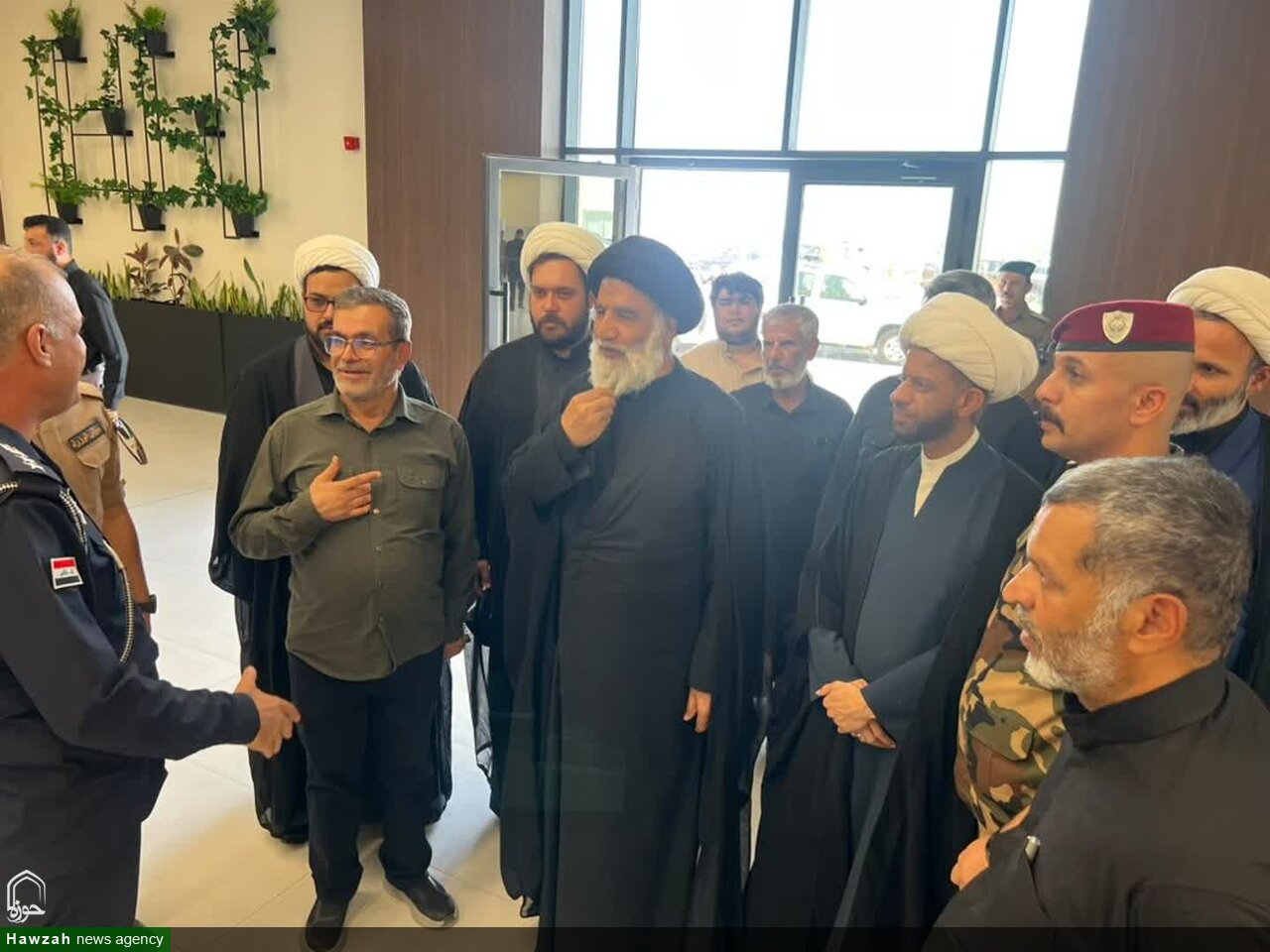 بازدید نماینده ولی‌فقیه در خوزستان از مرز بین‌المللی شلمچه در عراق