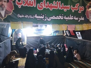 تداوم جهاد تبیین خواهران طلبه لرستانی در هفته نوزدهم حماسه