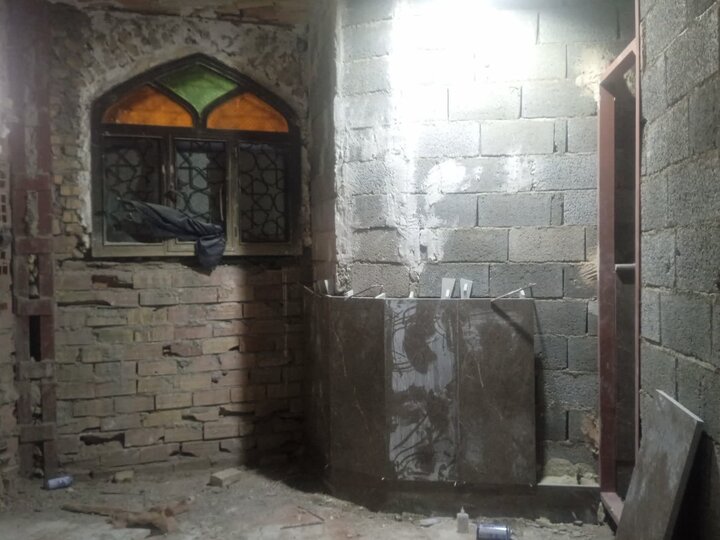 تصاویر/ مراحل بازسازی مسجد جامع ابوذر