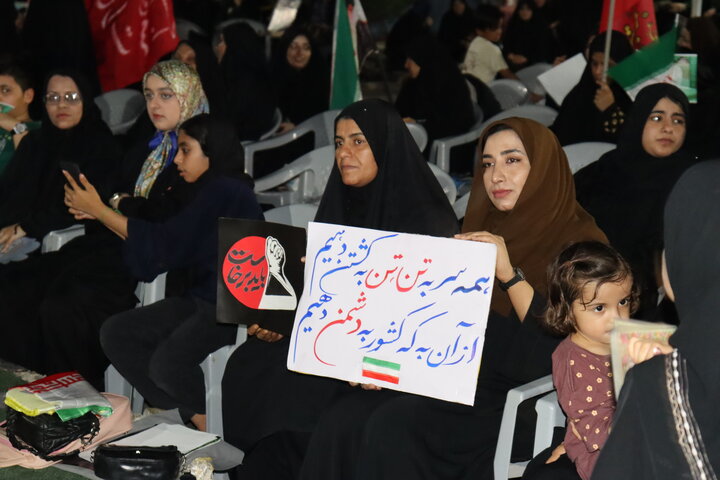تصاویر/ میدان‌داری دیّری‌ها در خونخواهی امام شهید