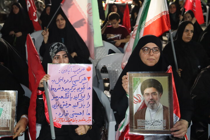 تصاویر/ میدان‌داری دیّری‌ها در خونخواهی امام شهید