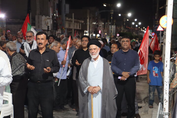 تصاویر/ میدان‌داری دیّری‌ها در خونخواهی امام شهید