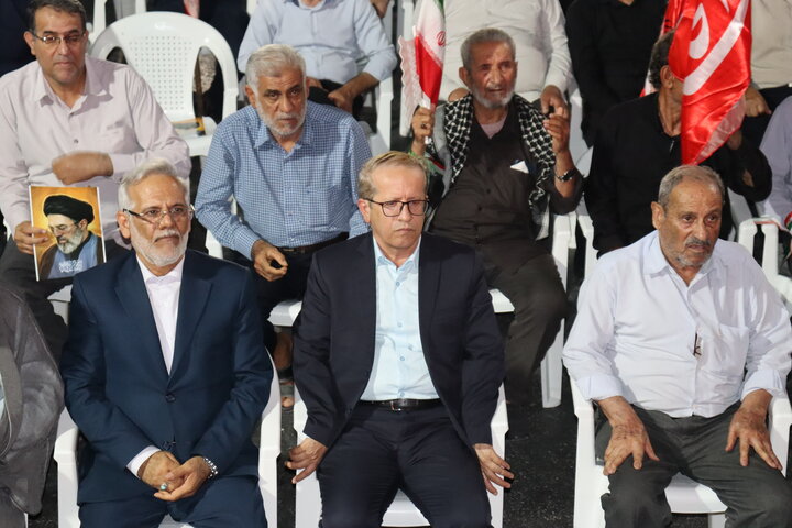 تصاویر/ میدان‌داری دیّری‌ها در خونخواهی امام شهید